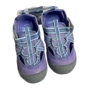 OshKosh B'gosh Purple and Gray Shoes Slip-On Style